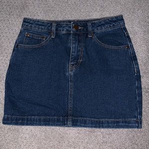 Forever 21 High-Waisted Denim Skirt
